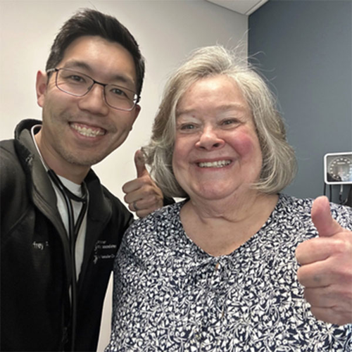 patient testimonial by Carol Tilton